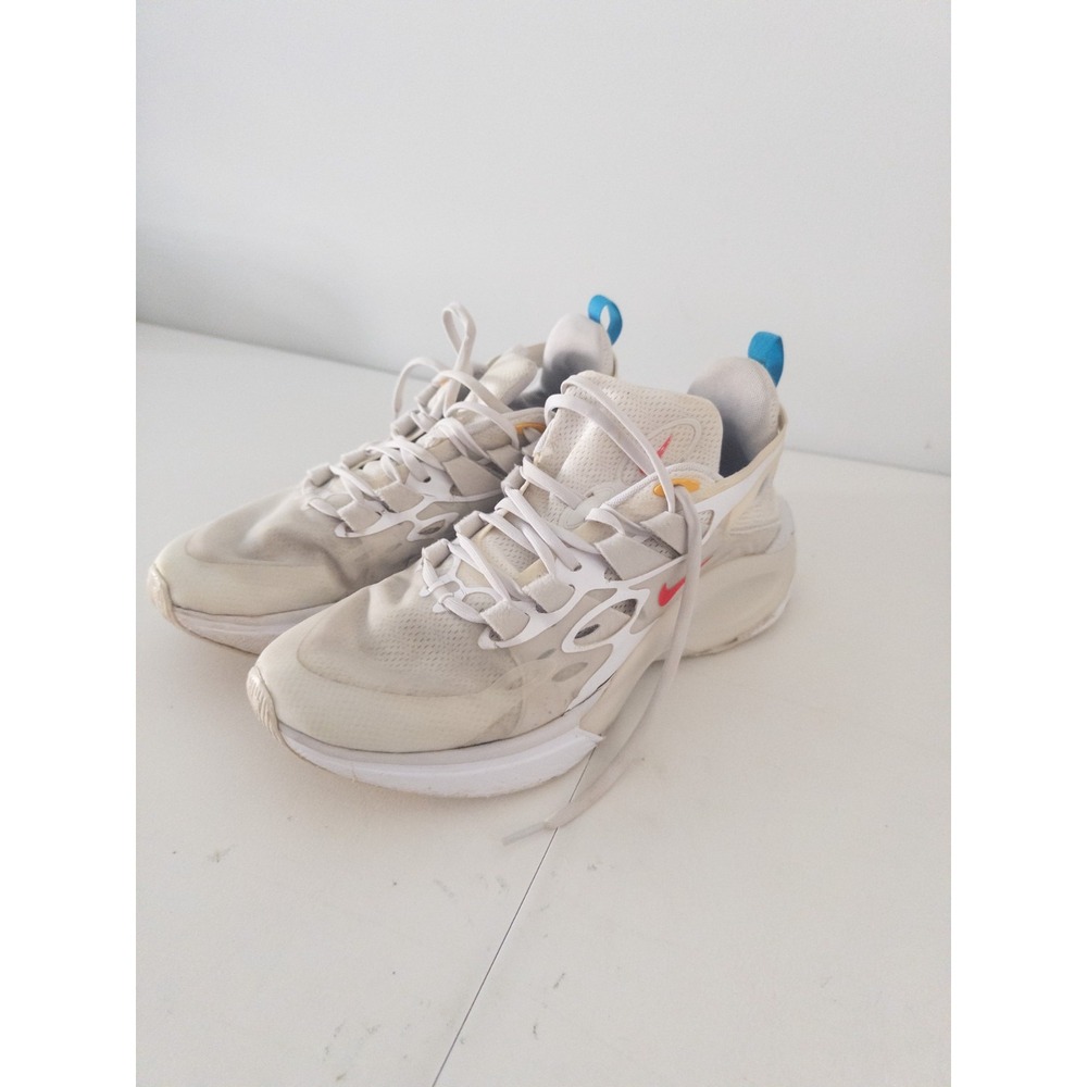 Nike‎ Signal Ivory Womens Shoes Training Sneakers Running US 10 Logo Red Summit - Picture 4 of 12